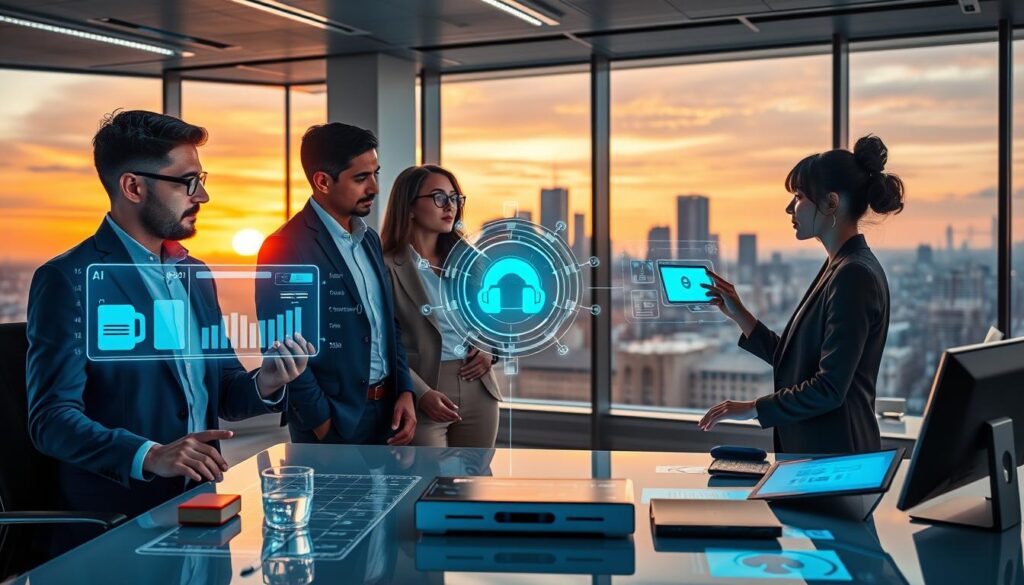 Fremtidige AI virksomhedsapplikationer IoT integration