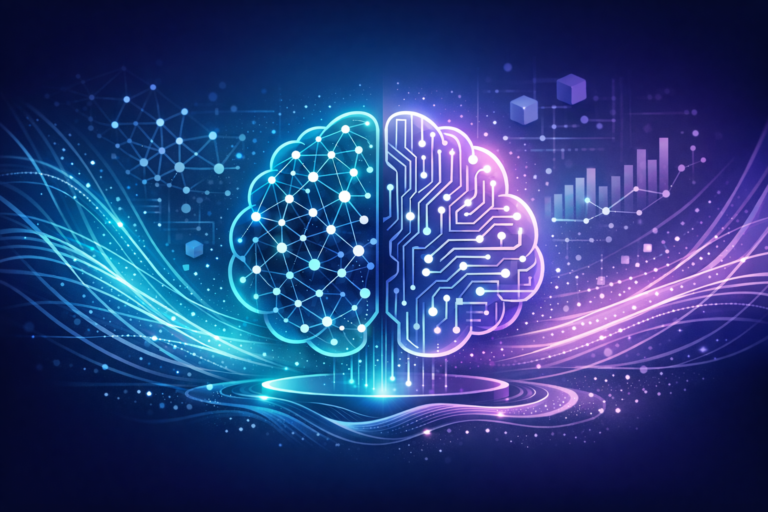 Illustration af hvad er machine learning