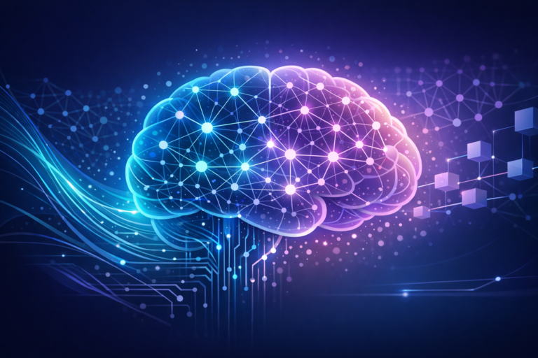Illustration af hvad er deep learning